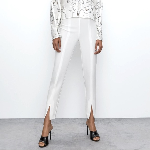 Babaton Jotham Pant Aritzia white - Picture 2 of 9
